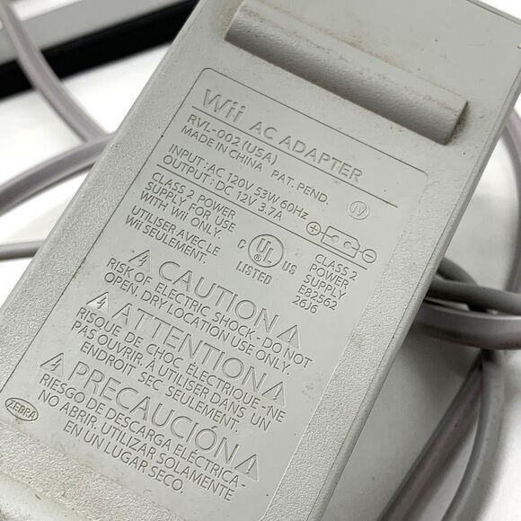 Nintendo Wii Docking Station Sensor Battery Adaptor Accessories - Picture 4 of 6